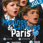 Concerto "Os meninos cantores de paris"